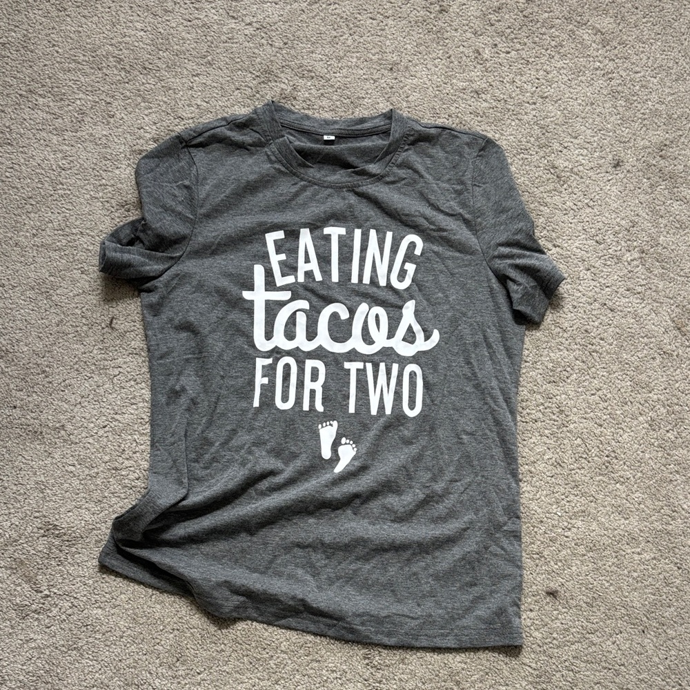 Maternity Tacos for Two  shirt - great for pregnancy announcement